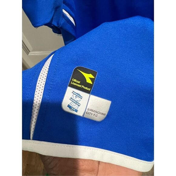 MEN'S DIADORA BIRMINGHAM CITY 2004/2005 HOME FOOTBALL SOCCER SHIRT JERSEY SIZE L - Picture 7 of 8